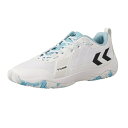 hummel ヒュンメル KOMET POWER 3.0 ハンドボールシューズ HAS8043-1054(ホワイト×ミントグリーン)