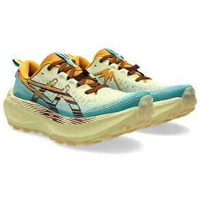asics �A�V�b�N�X Trabuco Max 4 �����j���O�V���[�Y 1011B976-750(Wheat Yellow/Dark Red Planet) 2025�N���f���I�I