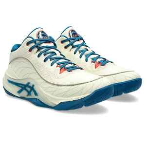 asics �A�V�b�N�X UNPRE ARS 3 WIDE �o�X�P�b�g�{�[���V���[�Y 1063A106-750(Ivory/Deep Sea Teal) 25FW