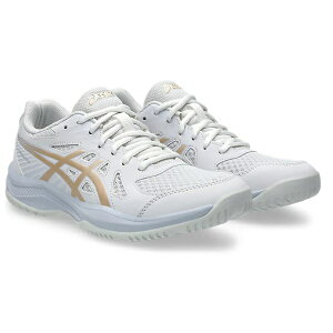 asics AVbNX UPCOURT 6 fB[Xo[{[V[Y 1072A107-103(White/Champagne) 2025NfII
