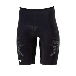 【メール便対応】MIZUNO ミズノ バイオギアソニックEVO TYPE-S ハーフタイツ(陸上競技) 陸上スパッツ U2MBB531-09(ブラック)