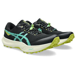asics �A�V�b�N�X Fuji Lite 6 �����j���O�V���[�Y 1011C086-001(Black/Aurora Green) 2026�N���f���I�I