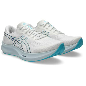 asics �A�V�b�N�X EvoRide Speed 3 WIDE �����Y�����j���O�V���[�Y ���L�@1011B968-101(White/Saba Blue)