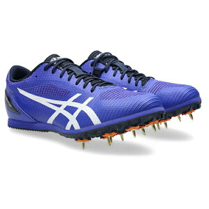 asics �A�V�b�N�X HEATFLAT 12 �q�[�g�t���b�g12 ����X�p�C�N �y�g���b�N�@�I�[���E�F�U�[�g���b�N���p�y������ځF100m�`1500m/�n�[�h��/������ ���� �O�i�� �����z 1093A195-401(Cobalt Burst/White) 2026