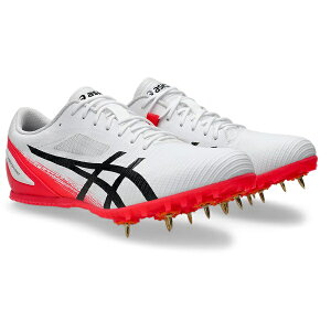 asics �A�V�b�N�X HEATSPRINT 13 ����X�p�C�N�y�������:100m�`1500m/�n�[�h��/�����ځz �y�E�I�[���E�F�U�[�g���b�N���p 1093A199-102(White/Diva Pink) 2026�N���f���I�I