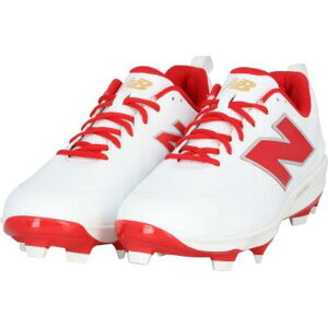 New Balance �j���[�o�����X FuelCell 1000 PU Molded V1 �싅�|�C���g�X�p�C�N M10009AX2E(�z���C�g/���b�h) 2026�N���f���I�I