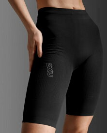 2XU ツータイムズユー ウィメンズ ライトスピード リアクト ハイライズコンプレッションショート レディース陸上スパッツ WA7548B