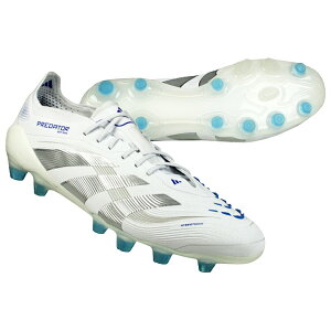 【10/25-10/26 ポイント10倍】プレデター ELITE HG/AG ジャパン フットウェアホワイト×シルバーメタリック 【adidas|アディダス】サッカースパイクjp9809