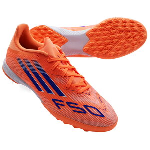 �y5/20 �|�C���g10�{�zF50 LEAGUE TF�@�r�[���I�����W×���V�b�h�u���[�@�yadidas|�A�f�B�_�X�z�T�b�J�[�t�b�g�T���g���[�j���O�V���[�Yjh7723