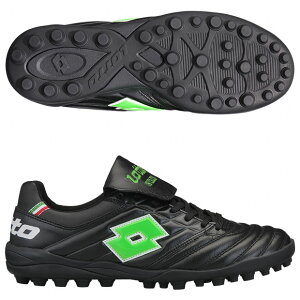 �y5/9 20������|�C���g10�{�z�X�^�W�I JP TF STADIO JP TURF�@�u���b�N×�O���[���@�ylotto|���b�g�z�T�b�J�[�t�b�g�T���g���[�j���O�V���[�Ylo-stadio-3-blkgrn
