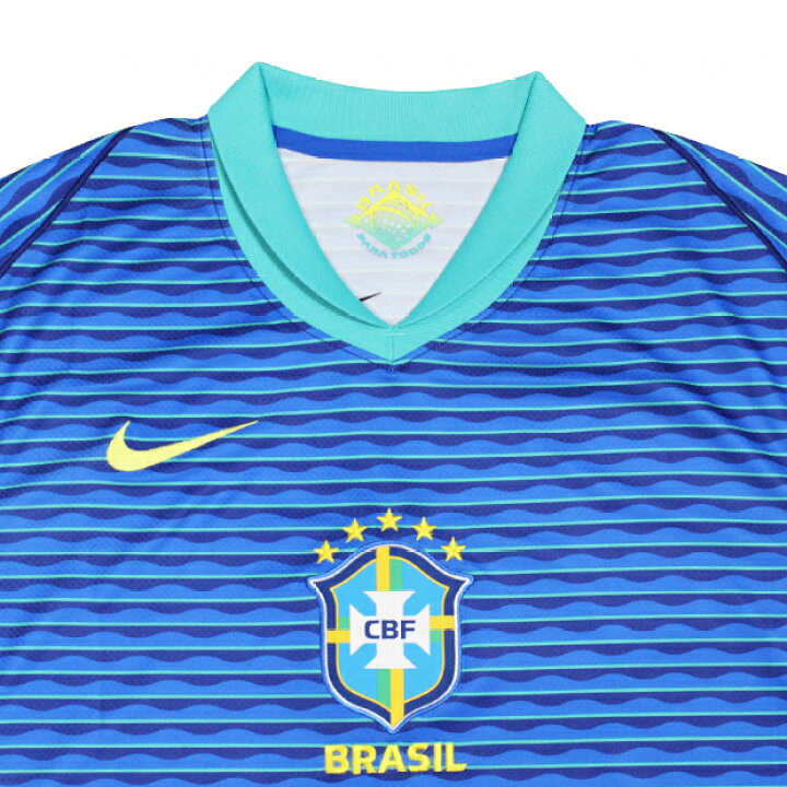 楽天市場】ブラジル代表 2024 アウェイ 半袖レプリカユニフォーム 7 