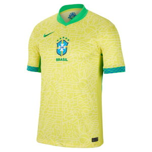 【10/25-10/26 ポイント10倍】ブラジル代表 2024 ホーム 半袖レプリカユニフォーム 【NIKE|ナイキ】ナショナルチームレプリカウェアーfj4284-706
