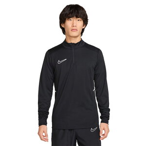 【10/30 ポイント10倍】DF アカデミー 25 長袖ドリルトップ BR ブラック 【NIKE|ナイキ】サッカーフットサルウェアーhj3784-010