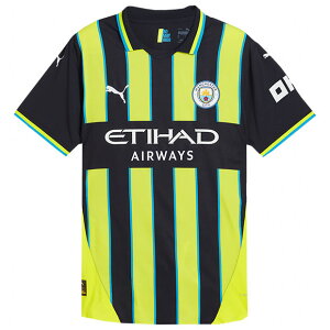 【10/25-10/26 ポイント10倍】マンチェスターシティ 24-25 アウェイ 半袖オーセンティックユニフォーム 【PUMA|プーマ】クラブチームレプリカウェアー775085-02