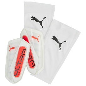 ウルトラ フレックス スリーブ シンガード　プーマホワイト　【PUMA|プーマ】サッカーレガース030987-01