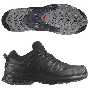 �y4/11AM1��59���܂Ń|�C���g5�{�z�G�b�N�X�G�[ �v�� 3D V9 GORE-TEX XA PRO 3D V9 GORE-TEX�@�u���b�N×�t�@���g���@�ySALOMON|�T�������z�����j���O�V���[�Yl47270100