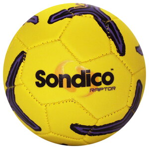 【10/30 ポイント10倍】ミニフットボール 00 イエロー 【Sondico|ソンディコ】サッカーボール1号球25-821020-13