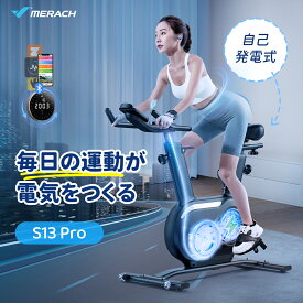 スピンバイク 自己発電式 フィットネスバイク Zwift Kinomap アプリ連携 スマートモニター 24段階負荷 自動負荷調整 マグネット式 静音 コンパクト エアロ バイク トレーニングバイク エクササイズバイク 家庭用 ダイエット 運動不足解消