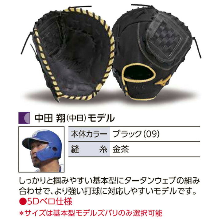 楽天市場】ミズノプロ オーダーグラブ 軟式グローブ 基本モデル 中田翔 