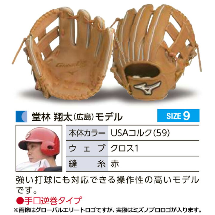 楽天市場】ミズノプロ オーダーグラブ 軟式グローブ 基本モデル 堂林 