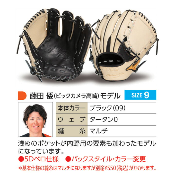 楽天市場】ミズノプロ オーダーグラブ 硬式革使用 ソフトボール 