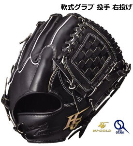 グローブ 軟式 野球 投手 己極 おのれきわめ 右投げ 一般 ハイゴールド 軟式グラブ OKG-2101