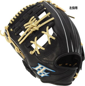 グローブ 少年軟式 オールラウンド 右投 左投 黒 ブラック ハイゴールド ジュニア 子供用 ルーキーシリーズ L-LLサイズ 少年軟式グラブ RKG-8113