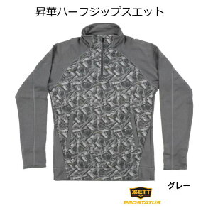 スウェット ハーフジップ メンズ 上着 大人 限定・ゼット 昇華 スエットパーカー スエット ジャージ プロステイタス BOS826 一般用