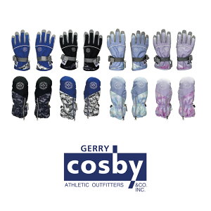 C-7145 C-7146 cosby スキー スノーボード グローブ キッズ| 日本正規品 COSBY コスビー 5本指 ミトン 雪 雪遊び アウトドア ウインター 防水 裏地発熱素材 EASY THERMO 使用 フリース