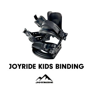 JOBG-190 BLK JOYRIDE NEW MODEL KIDS SNOWBOARD BINDING b {Ki WCCh Xm[{[h LbY WjA jZbNX oCfBO F TCY 20-23cm rfBO