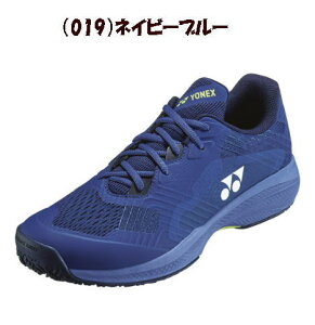 【実店舗共通在庫】ヨネックス パワークッション ソニケージ メン GC テニスシューズ メンズ ヨネックステニスシューズ 3E クレー・砂入り人工芝用 テニス シューズ ネイビーブルー Yonex パ
