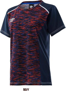 返品交換不可 アンブロ レディース グラフィック ショートスリーブシャツ Mサイズ 吸汗速乾 Tシャツ 半袖 スポーツウェア ウィメンズ 半袖シャツ 女性 トップス UMBRO レディースTシャツ 半袖T