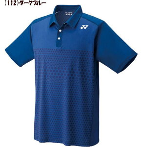 返品交換不可 YONEX ヨネックス バドミントン ゲームシャツ メンズ バドミントンシャツ バドミントンウェア ポロシャツ テニスウェア 男性 Mサイズ yonex 12123 US3 ★7900 ヨネックスウェア ヨネッ