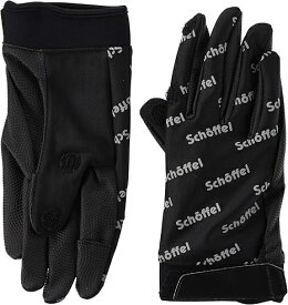 【実店舗共通在庫】 Schoffel ショッフェル 手袋 LOGO REFLECT GLOVE 50 80817 ロゴ リフレクト グローブ ブラック メンズ レディース ★8800 Lサイズ