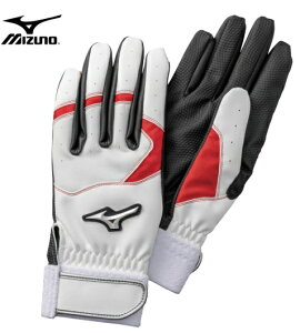 【実店舗共通在庫】MIZUNO ミズノ パークゴルフ手袋 ZEROSPACE ロングタイプ 両手 パークゴルフ ウィメンズ 女性 レディース パーク手袋 グローブ C3JGP011 ★3500 返品交換不可 ホワイト×レッド Mizu