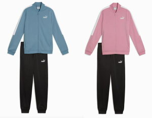 【実店舗共通在庫】PUMA ガールズ ポリ ベースボール スーツ 上下セット プーマ 女子 ジャージ 女の子 ジャージ上下 スポーツウェア セットアップ プーマジャージ キッズ トレーニングウェア