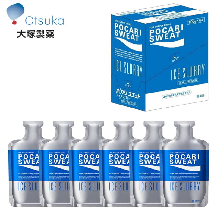 楽天市場】大塚製薬 ポカリスエット アイススラリー 100g×6個 