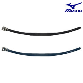 ミズノ 野球 パワーベルト ST（スムース）M 約102cm L約116cm ベルト幅約4.4cm12JYAV02 野球 ベルト ネイビー ブラック