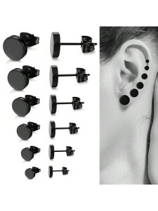 [ 812xł͂\ ] WG[ Y C[ANZT[ 6yA 5mm-10mm ubN/Vo[/S[h X^bhsAX Y fB[X tH[NQ[W C[gl Xe