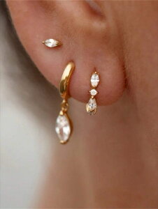 [ 812xł͂\ ] WG[ fB[X C[ANZT[ Zbg WRjA 925X^[OVo[Ώ̃sAX 3Zbg fB[X sAX t[v sAX  u