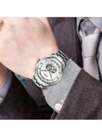 [ お取寄商品 7から10営業日程度でお届け予定 ] 腕時計 メンズ 機械式 【】腕時計 自動巻き ステンレススチール製防水ビジネスウォッチ ホロー構造 ブランド品 メンズ時計