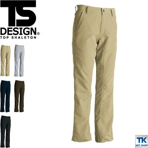 TS DESIGN ストレッチパンツ 作業服 作業着 作業ズボン パンツ タフ超軽量の無重力パンツシリーズ メンズパンツ 介護 4WAYストレッチ素材 春夏 秋冬 スラックス tw-84612
