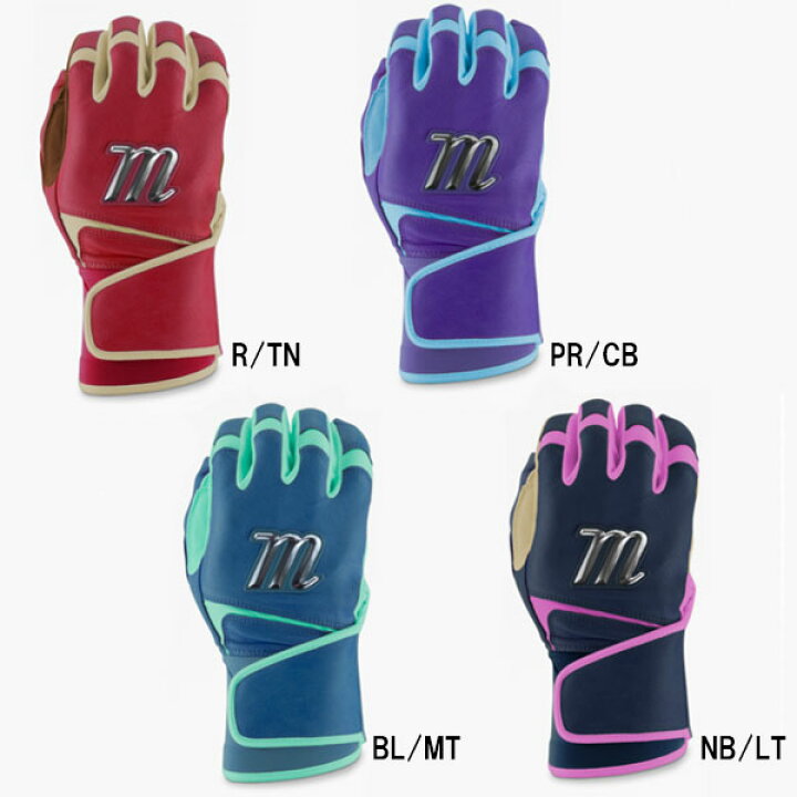 楽天市場】マルーチ marucci バッティンググローブ 両手用 一般 REMX 