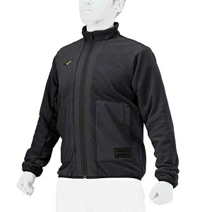 ミズノプロ MIZUNOPRO フリース パーカー ジャケット プルーフフリースジャケット 長袖 ジップアップ フルジップ 冬用 防寒ウェア 12JEBK72 トレーニング 野球