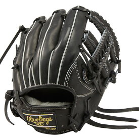 野球 オールラウンド野手 硬式 大人 右投げ ローリングス RISING STAR Wizard #01 オールラウンド野手用(中) ブラック サイズ11.25 日本製 GH3HRBK2MG 野球用品 スポーツアクト ACT act