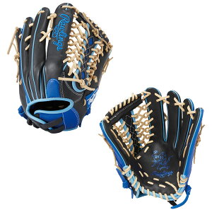 ソフトボール グローブ ローリングス レディースソフト HOH DP COLORS for WOMEN オールラウンド用 右投用 左投用 ブラック ロイヤル GGS4HDB87GF
