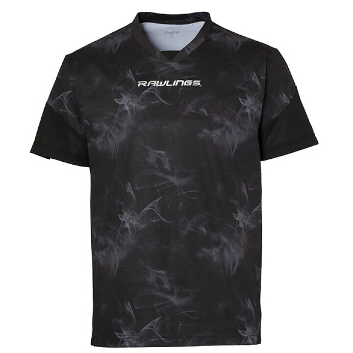 楽天市場】野球 Tシャツ Vネックシャツ 半袖 大人 ローリングス 