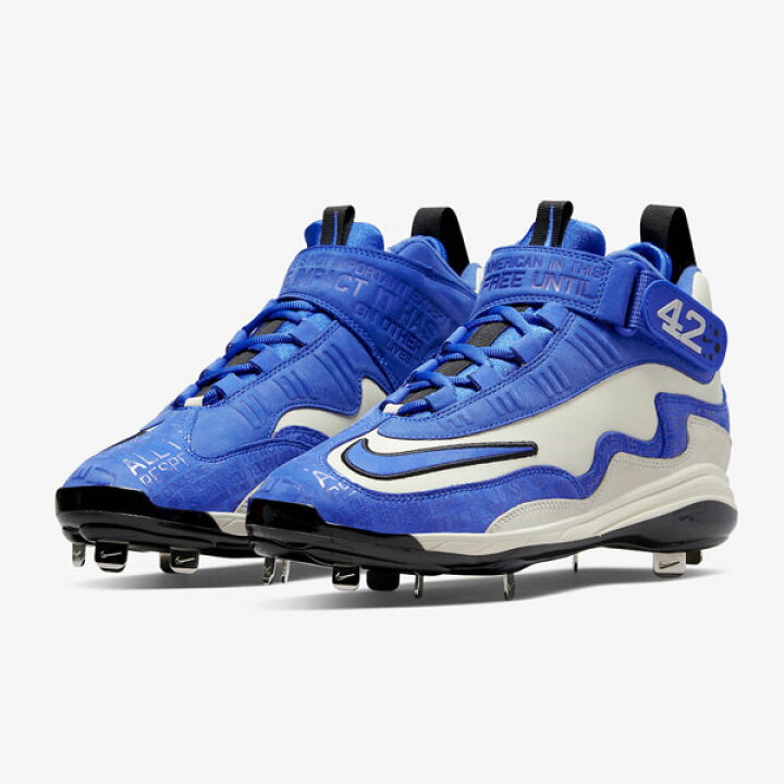 楽天市場 ナイキ Nike 野球 スパイク ナイキ Nike Air Griffey 1 Cleat Celebrates Jackie Robinson ジャッキー ロビンソン 一般用 大人用 金具スパイク スポーツアクト