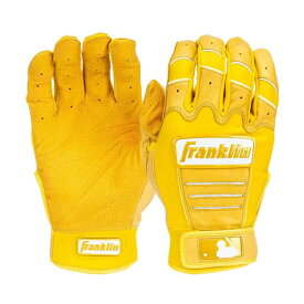 フランクリン バッティング手袋 両手 CFX PRO HI-LITE BATTING GLOVES イエロー バッティンググローブ 野球 硬式野球 軟式野球 草野球 大人 一般