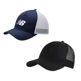 野球 帽子 ニューバランス 帽子 キャップ スナップバック LAH01001 ブラック ネイビー トレーニング 大人 一般 大学生 高校生 草野球 Sport Essentials Trucker Hat